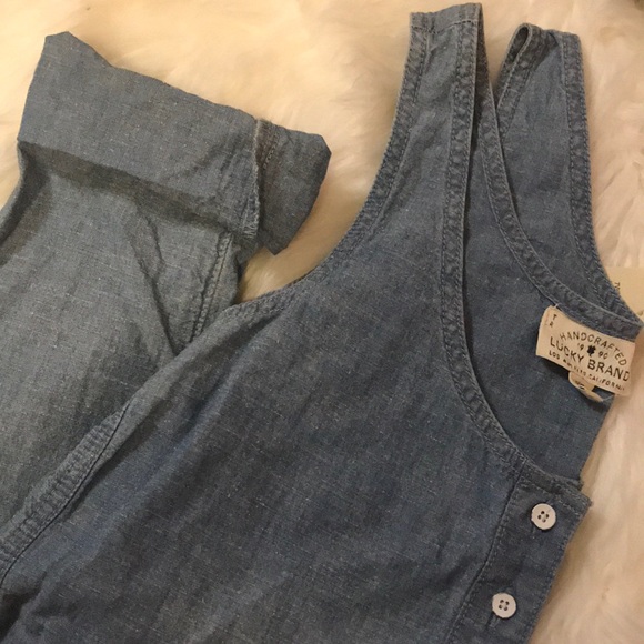 NWT Handcrafted Lucky Brand Jumper Overalls. HTF - Picture 8 of 8